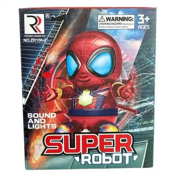 مرد عنکبوتی موزیکال مدل super robot