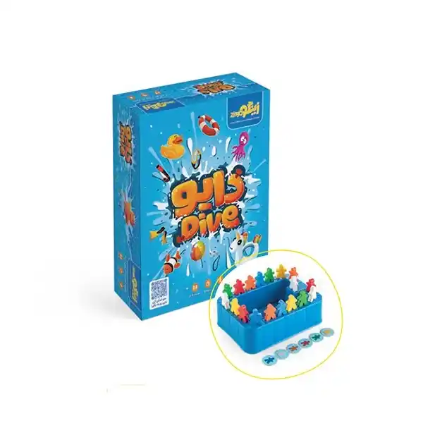 بازی فکری دایو (Dive) زینگو 1 dive zingo brain game 3