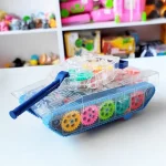 تانک اسباب بازی چرخ دنده ای موزیکال و حرکتی