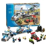 لگو تریلی پلیس سری سیتی city 410 قطعه