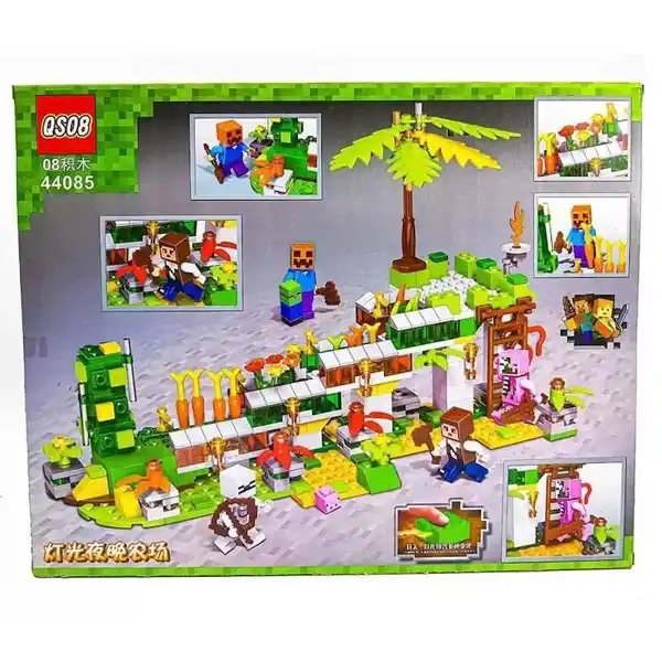 لگو ماینکرفت ۴۴۰۸۵ چراغدار مجموعه ساختنی شب در کنار دریا (۵۰۳ قطعه)