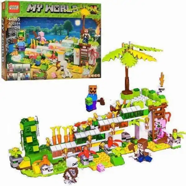 لگو ماینکرفت ۴۴۰۸۵ چراغدار مجموعه ساختنی شب در کنار دریا (۵۰۳ قطعه) 1 لگو ماینکرفت ۴۴۰۸۵