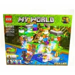 لگو ماینکرافت خانه درختی چراغدار QS08