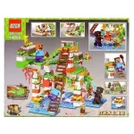 لگو ماینکرافت خانه درختی چراغدار QS08