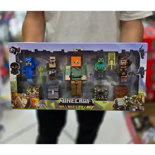 پک بزرگ فیگور ماینکرفت ست ۱۳ عددی کد 19631 1 پک بزرگ فیگور ماینکرفت ست ۱۳ عددی کد 19631