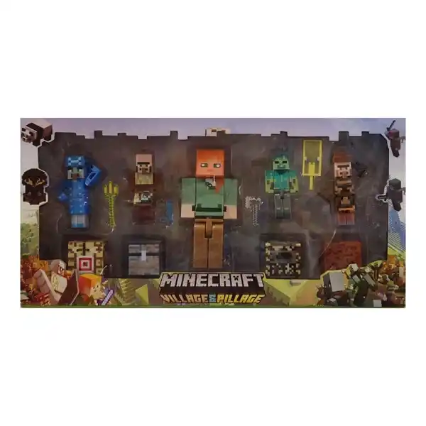 پک بزرگ فیگور ماینکرفت ست ۱۳ عددی کد 19631