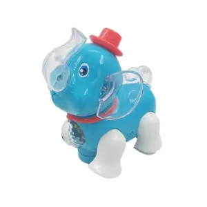 اسباب‌بازی فیل موزیکال چراغدار کودکانه