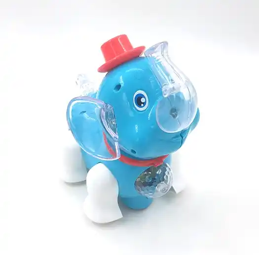 اسباببازی فیل موزیکال چراغدار کودکانه