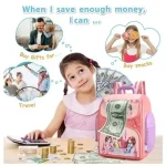 قلک موزیکال کودک طرح کوله‌پشتی پرنسسی