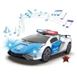 ماشین بازی پلیس موزیکال چراغدار