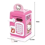 قلک رمزدار طرح گاوصندوق موزیکال مدل کیتی