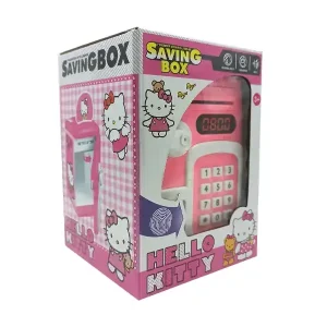 قلک رمزدار طرح گاوصندوق موزیکال مدل کیتی