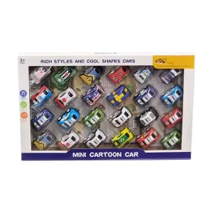 ماکت فلزی ماشین مسابقهای ست ۲۴ عددی مدل فلوکس واگن