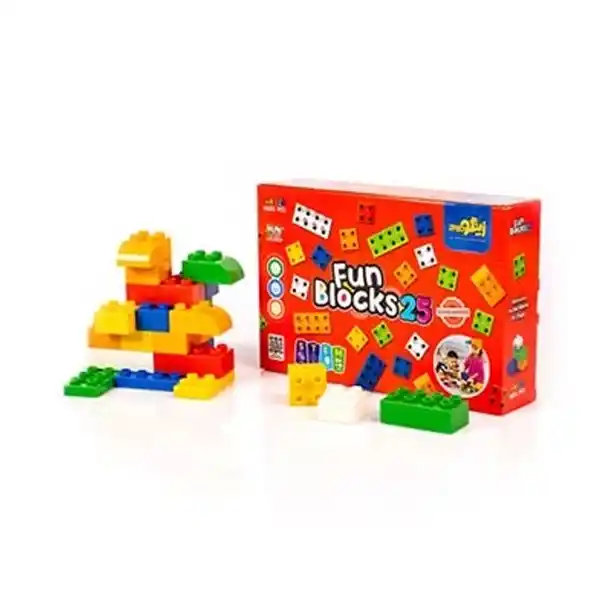 بازی فکری خانهسازی کلاسیک زینگو ۲۵ قطعه