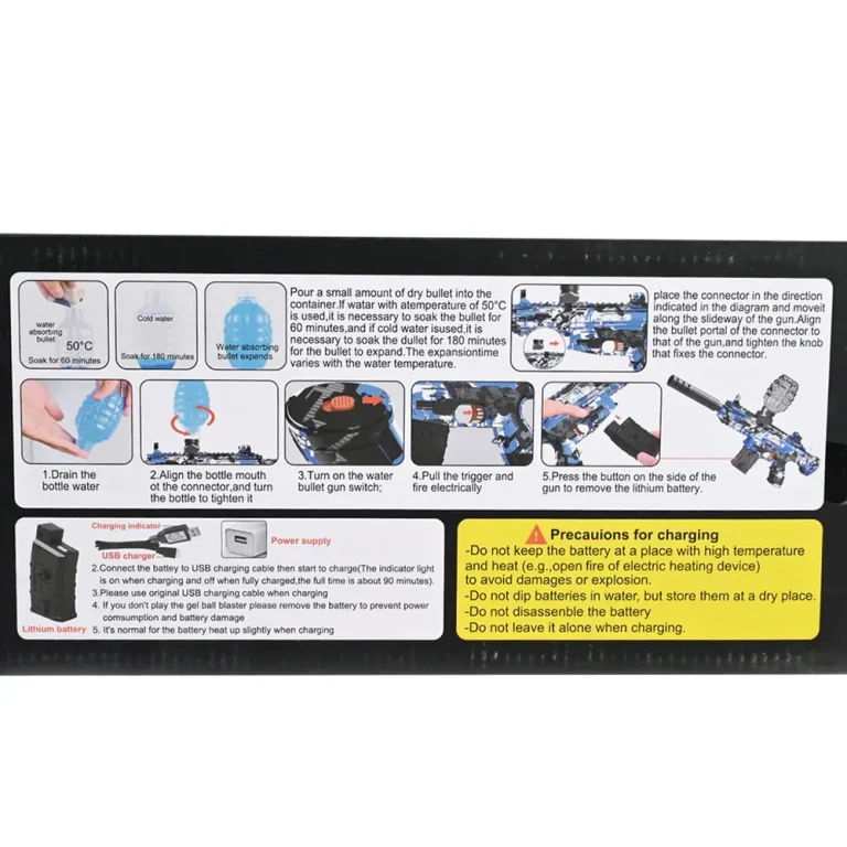 تفنگ تیر ژله ای M416 — تیراندازی رگباری دقیق و ایمن برای بازیهای تیمی