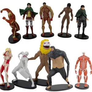 فیگور اتک آن تایتان مجموعه 10 عددی