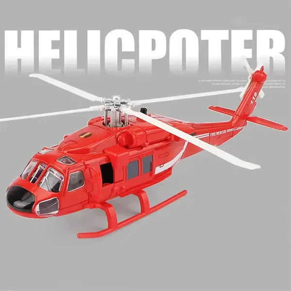 ماکت فلزی هلیکوپتر شاهین با پایه 64/3