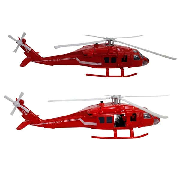 ماکت فلزی هلیکوپتر شاهین با پایه 64/3