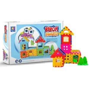 بازی ساختنی بلوک خانه سازی بردیا 58 تکه 1 بازی ساختنی بلوک خانه سازی بردیا 58 تکه