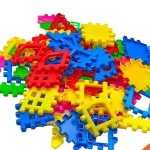 بازی ساختنی بلوک خانه سازی بردیا 58 تکه