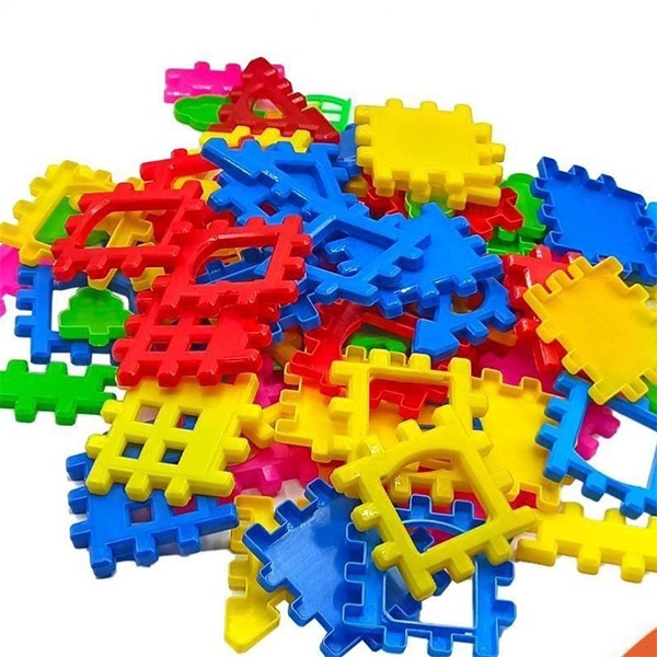 بازی ساختنی بلوک خانه سازی بردیا 58 تکه