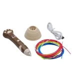 قلم طراحی سه بعدی شارژی ناب سل مدل خرس کوچولو بامزه کد 3D PRINTING PEN NAAB001