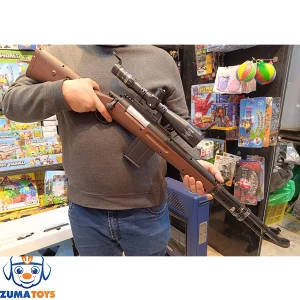 تفنگ اسنایپر k98 قناسه شارژی لوازم تیرژله ای 5573 1 K98 sniper rifle
