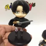 اکشن فیگور شخصیت اتک آن تایتان مجموعه 6 عددی