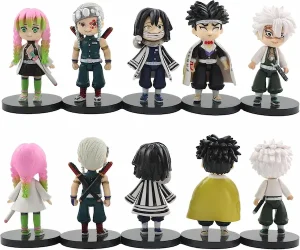 فیگور شخصیت های انیمه شیطان کش مجموعه 9 عددی