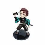 فیگور انیمه شیطان کش Demon Slayer مجموعه 6 عددی