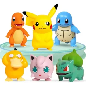 فیگور پوکمون پیکاچو مجموعه 6 عددی