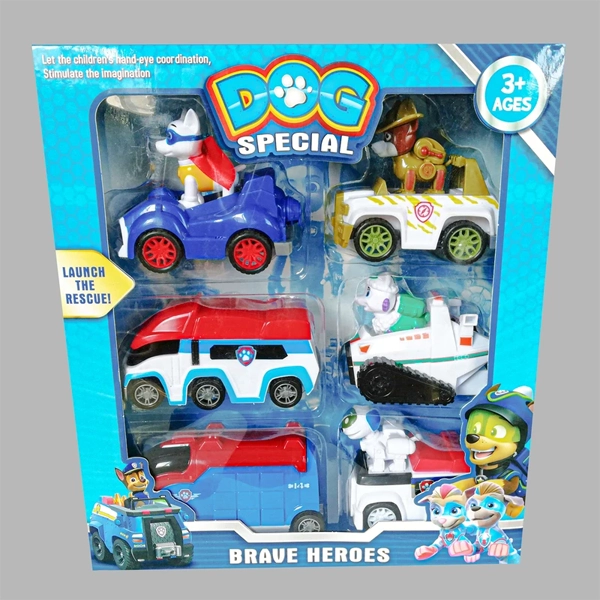 ست سگهای نگهبان 6 عددی بزرگ 1 ست سگهای نگهبان 6 عددی بزرگ