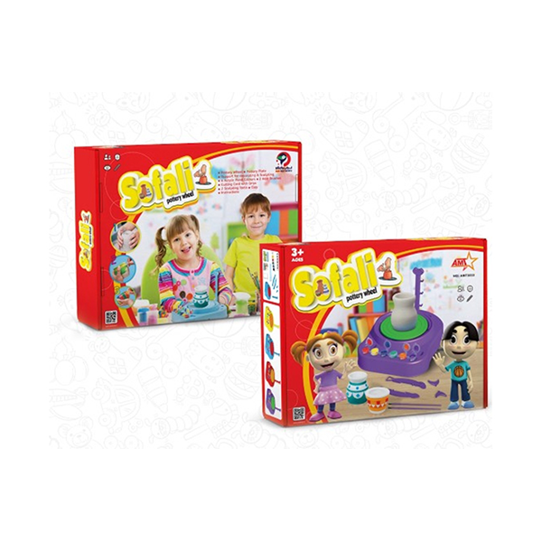 اسباب بازی چرخ سفالگری برقی کودک