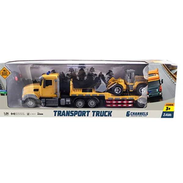 تریلی کنترلی حمل لودر بزرگ مقیاس 1:24 کد HT189