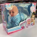 عروسک نوزاد چهار دست و پا کوچک موزیکال کد 3322
