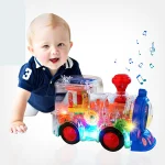 قطار چرخ دنده ای موزیکال چراغدار