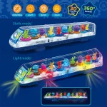 قطار موزیکال چرخ دنده ای مناسب کودک کد 6608
