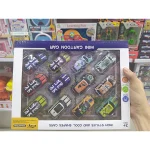 ماشین فلزی مینی ماینر 12 عددی اسباب بازی MINI CARS 6626
