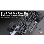 ماشین کنترلی آفرود Ford Bronco 4X4 فورد برانکو مقیاس 1:18 مدل RTR