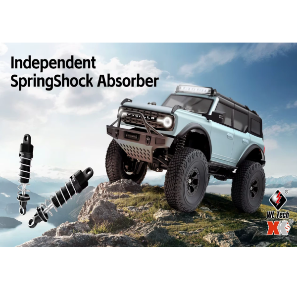 ماشین کنترلی آفرود Ford Bronco 4X4 فورد برانکو مقیاس 1:18 مدل RTR
